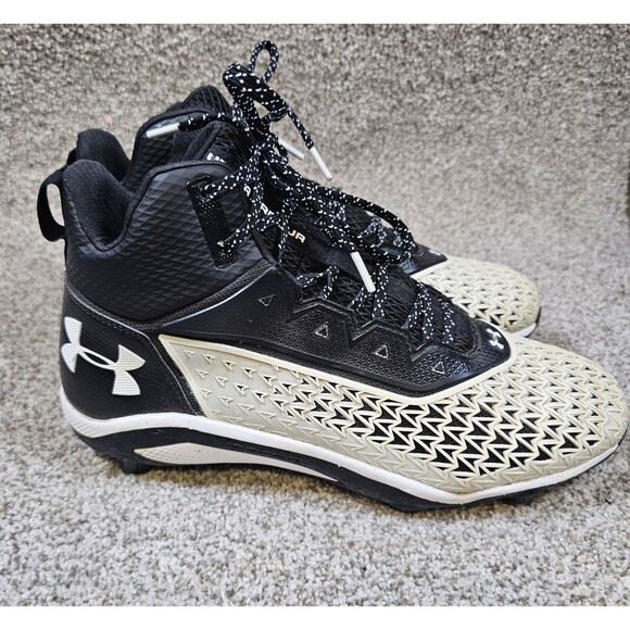Under Armour Mens Hammer 3022173-001  Black Noir Football‎ Cleats Shoes Size 11 main image 7
